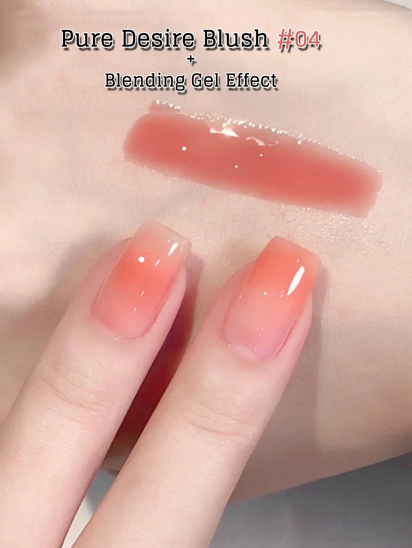 Pure Desire Blush Jelly Gel Nail Polish