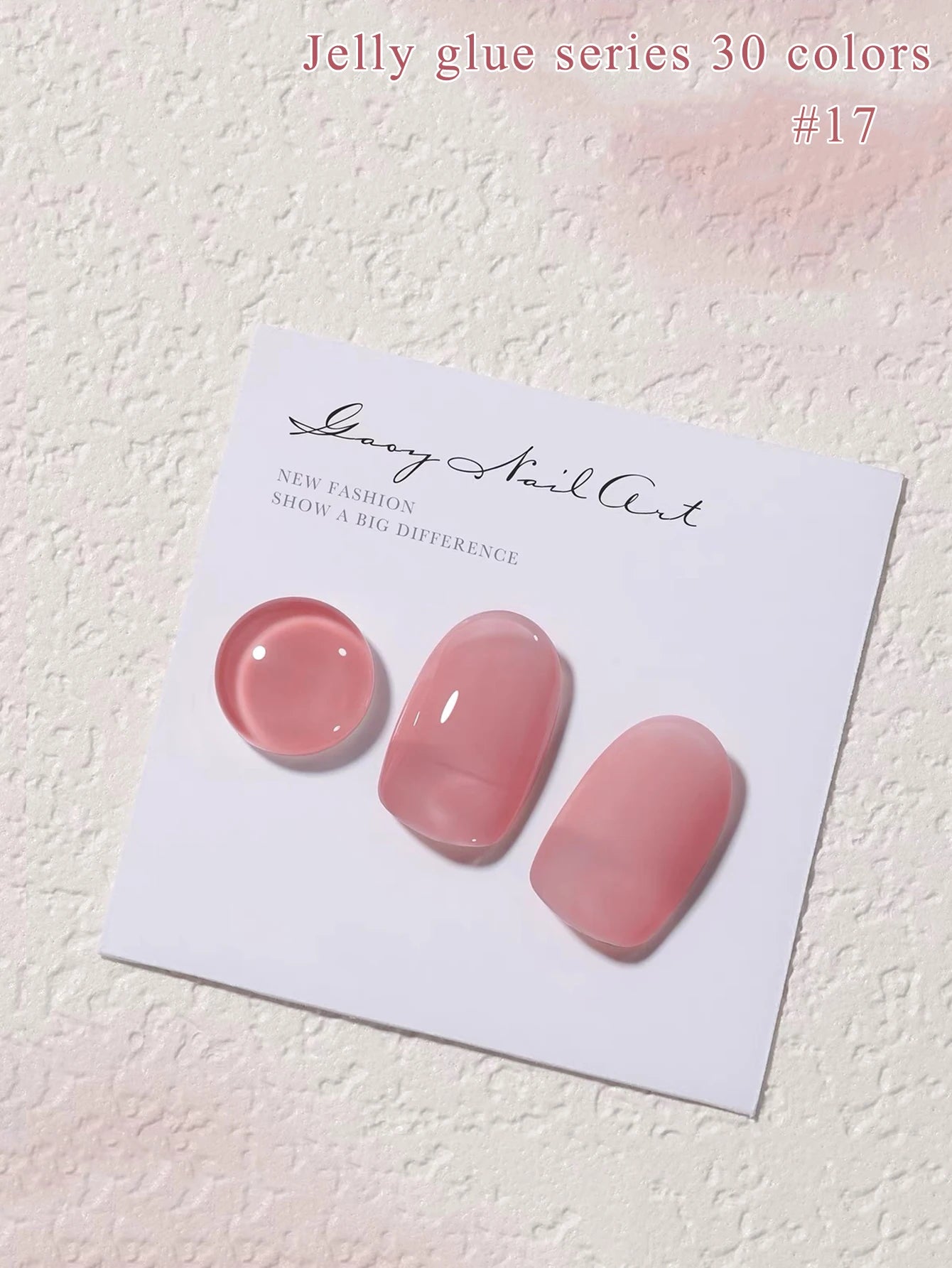 Pure Desire Blush Jelly Gel Nail Polish