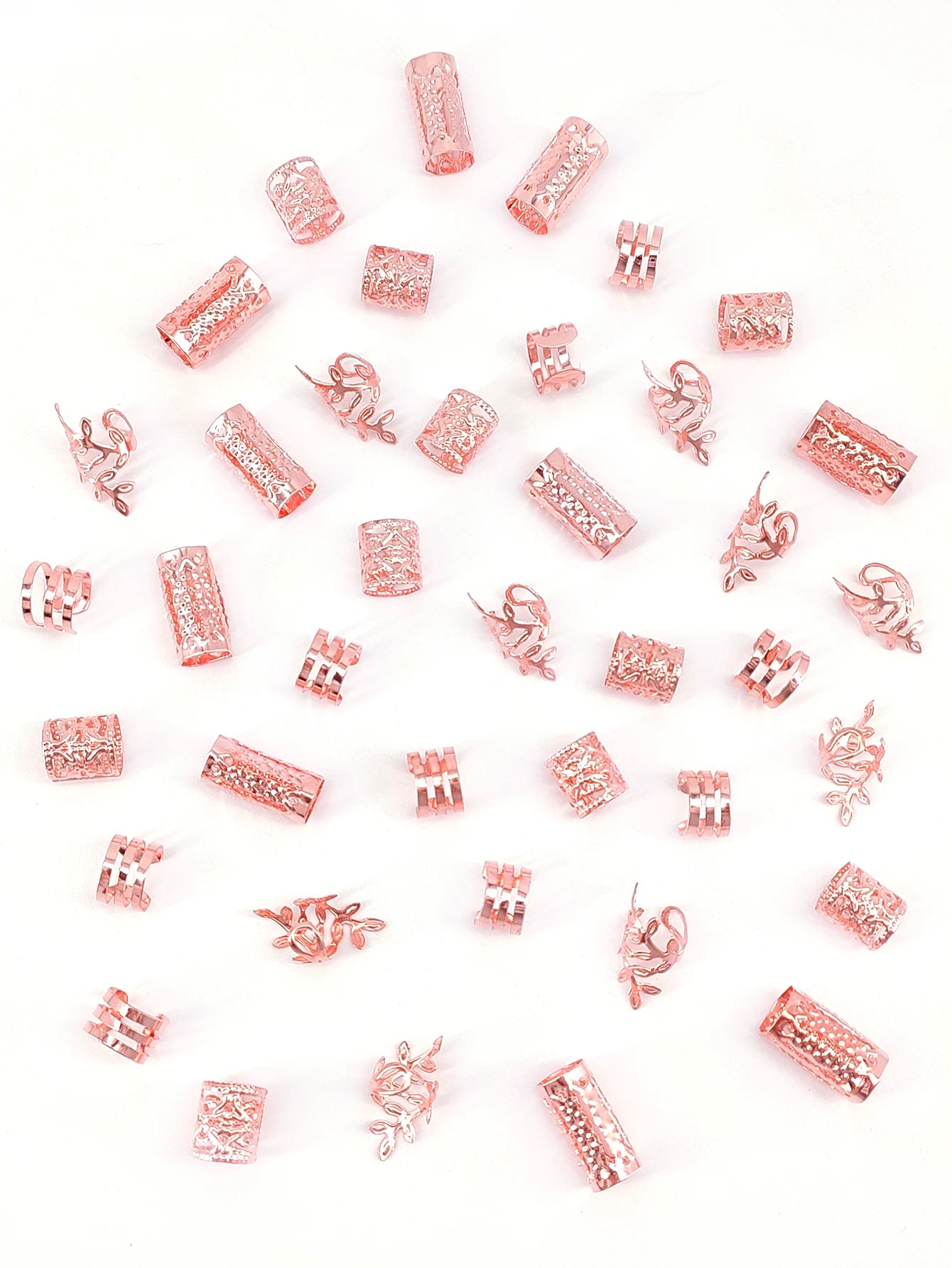 Elegant Hollow Out Hair Rings For Women