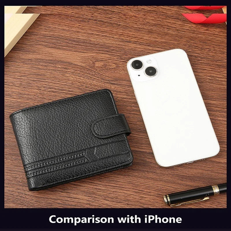 Men's Slim Leather Multiple Card Holder