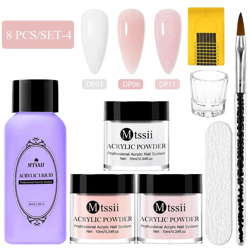 Acrylic Powder Nail System Set