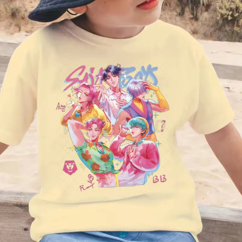 Anime K pop Demon Hunters Kids T-shirts
