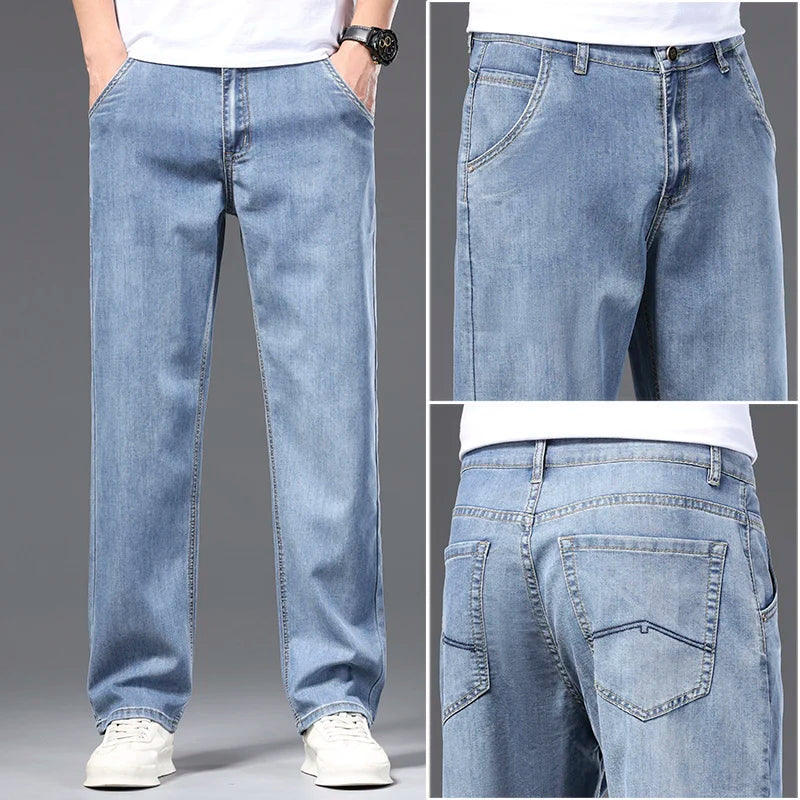 Loose Straight Leg summer pants For Men