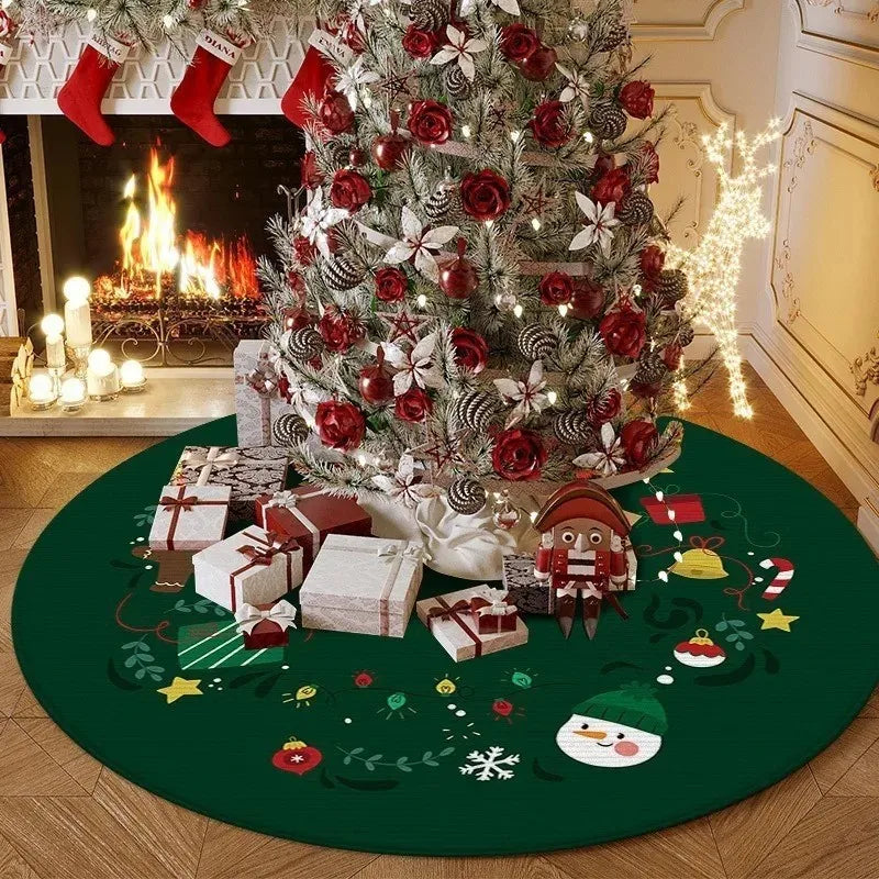 Minimalist Design Christmas Tree Skirt