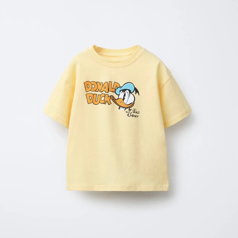 Trendy T-shirt Cartoon Mickey Mouse Base Shirt