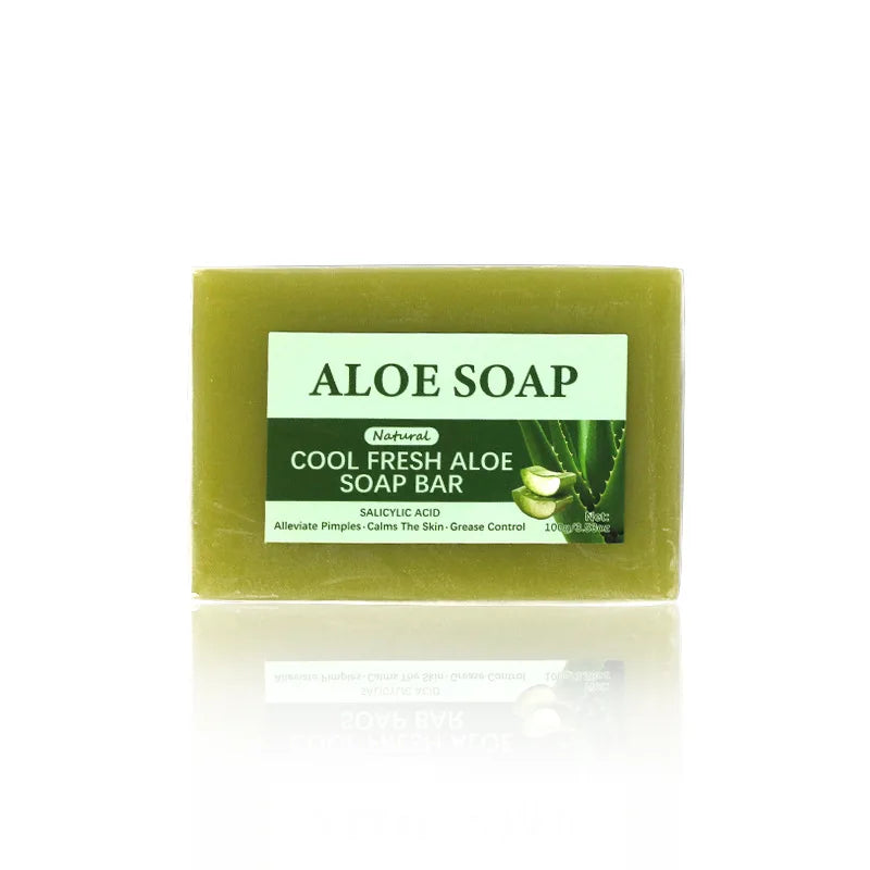 1/2/4/6 Pcs Aloe Vera Whitening Soap