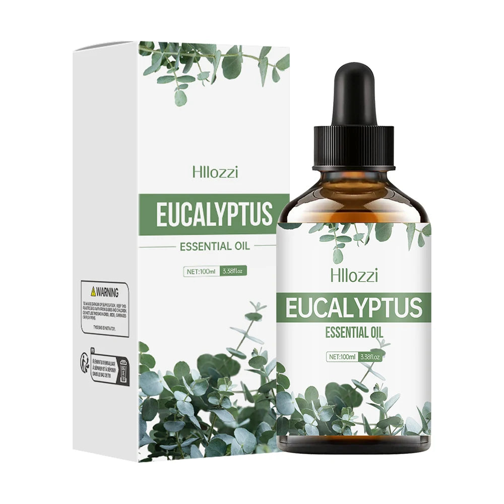 Eucalyptus plant essential oil face and body skin care