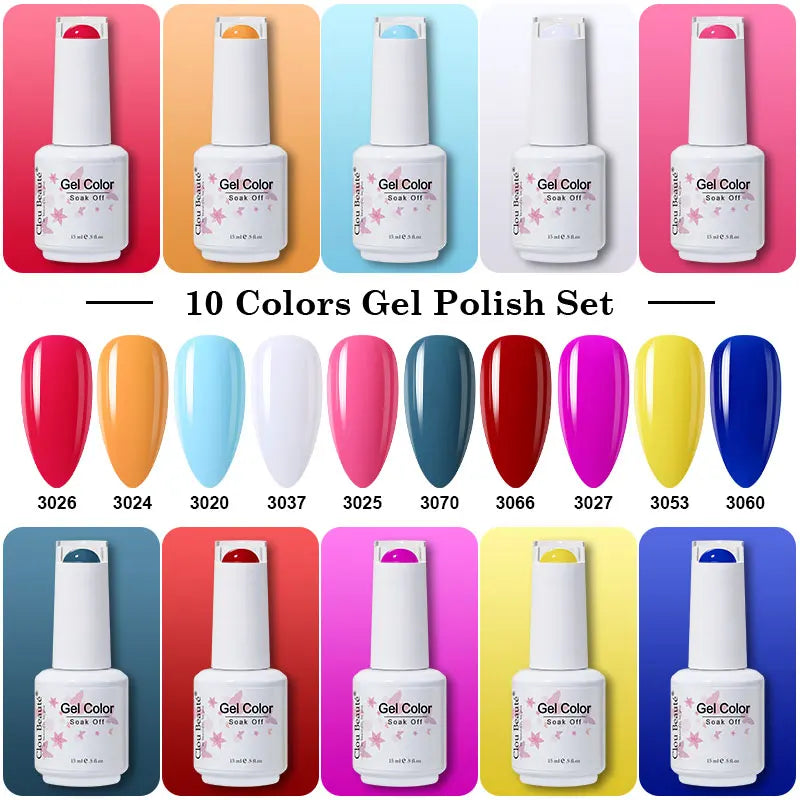 Gel Nail Polish Set