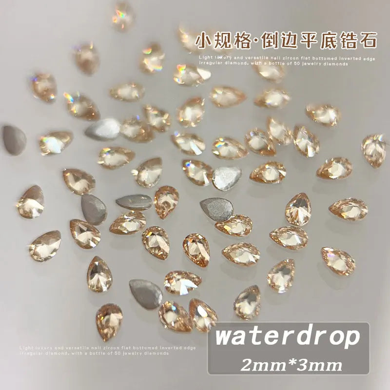 Shiny Zircon Rhinestones Nail Charms