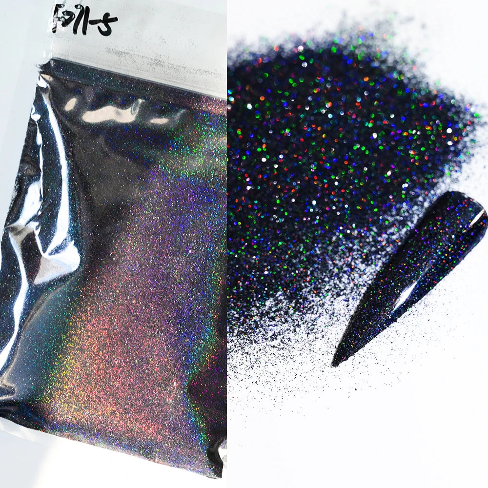 Glitter Snow White Nail Art Sugar Powder