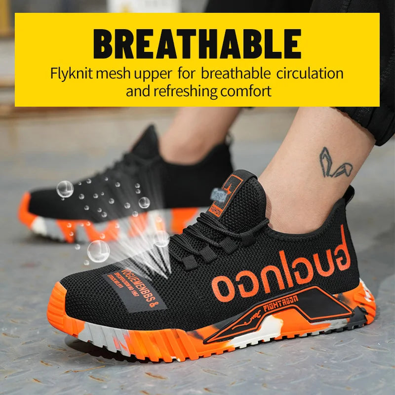 Fashion Sports Puncture-Proof Shoes Security Protective