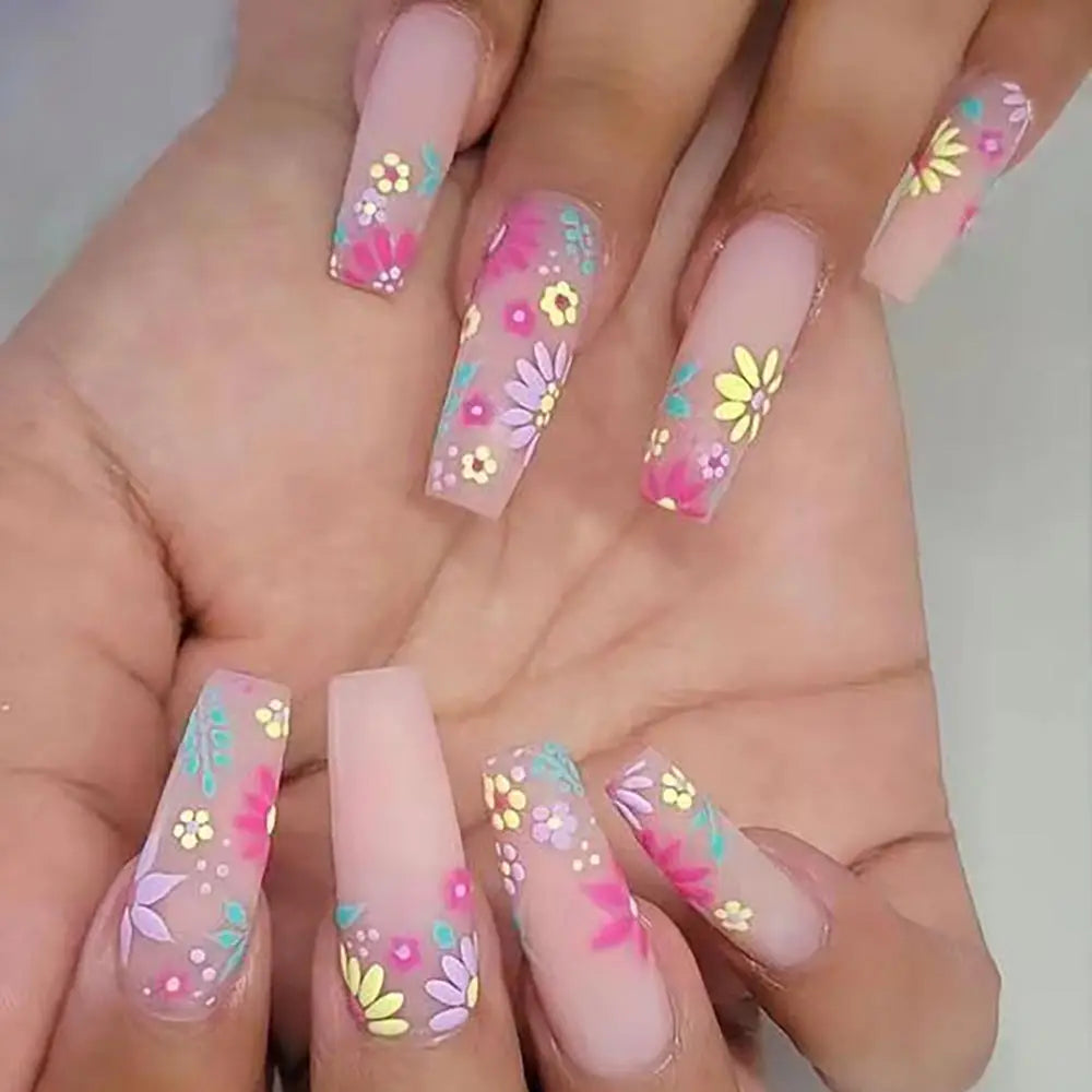 3 D Flowers Cherry Blossoms Rose Daisy Nail