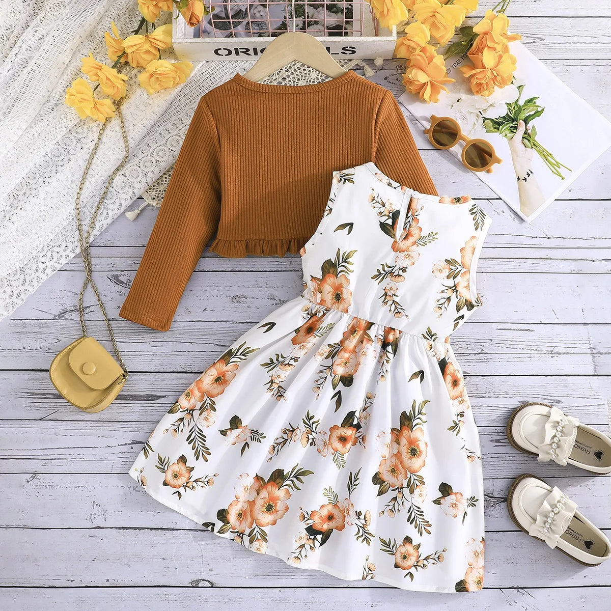Floral Princess Dresses Outfit