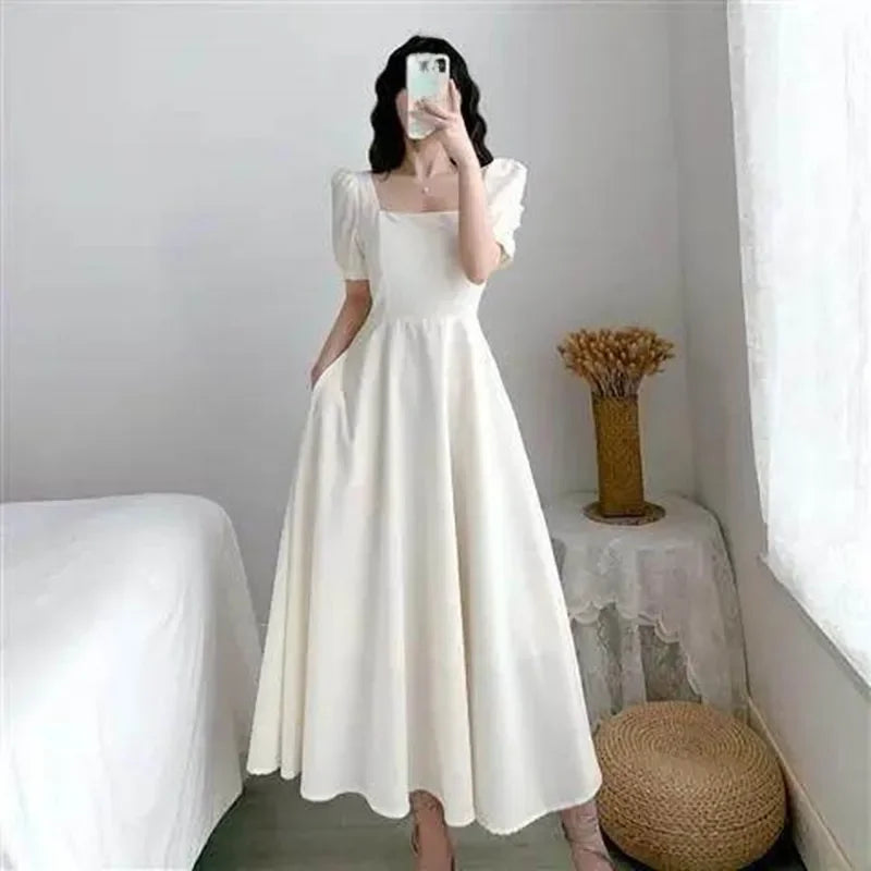 Women Light Wind Style Long Skirt Korean Style
