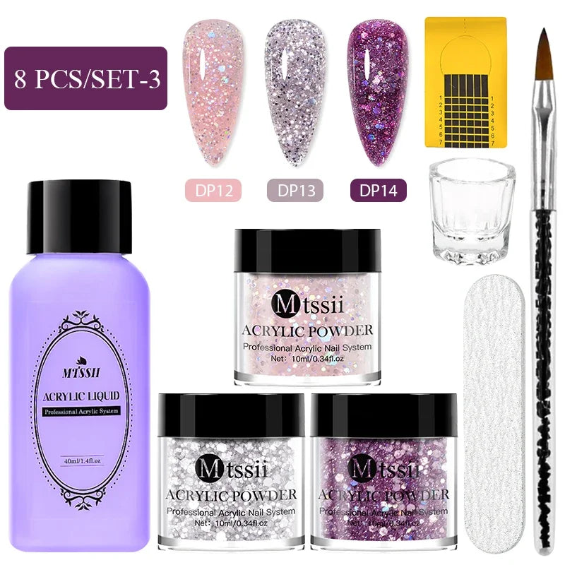 Acrylic Powder Nail System Set
