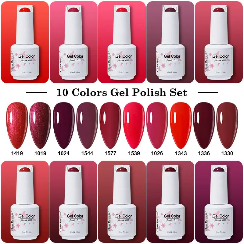 Gel Nail Polish Set