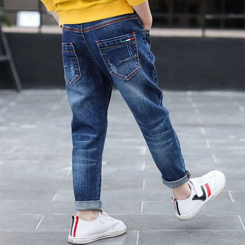Teenager Boys Slim Fit Casual Trousers