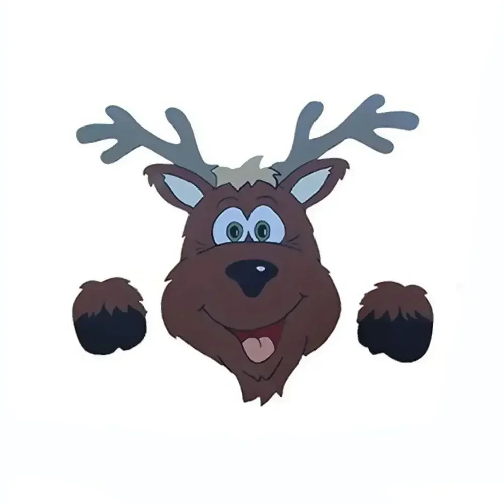 Christmas Fence Ornaments Santa Clause