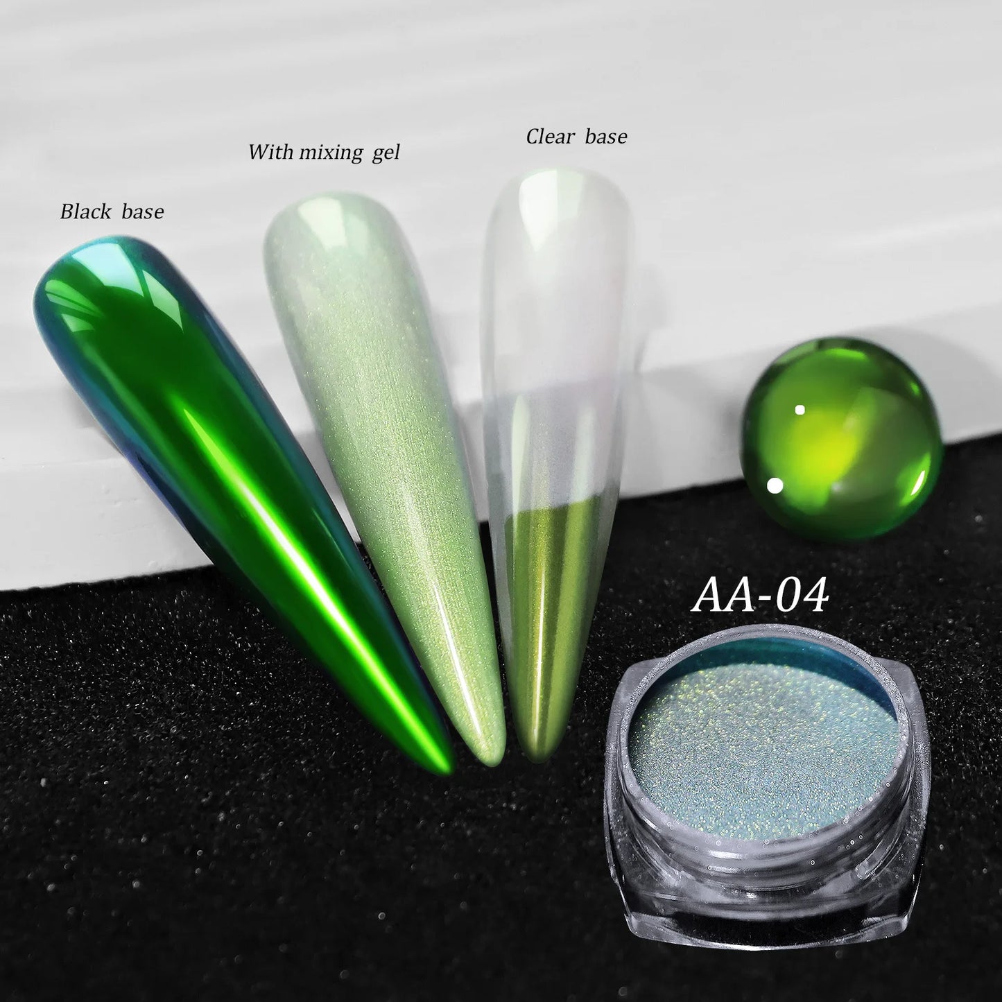 Chrome Laser Nail Powder