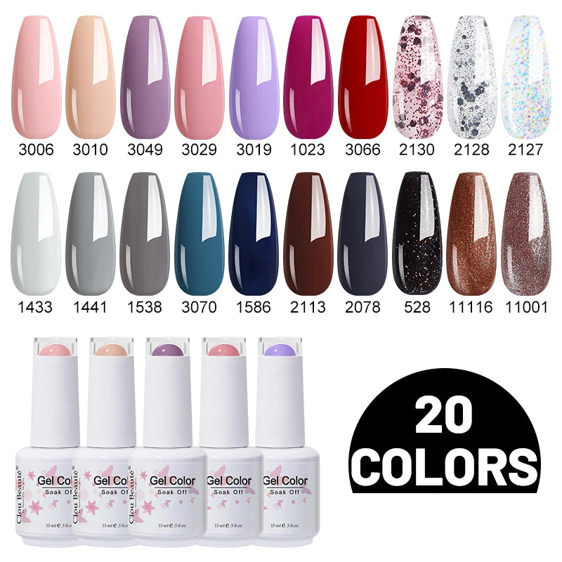 Gel Nail Polish Set