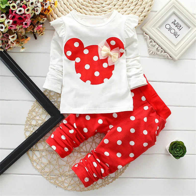 2-piece children's fashion newborn set
