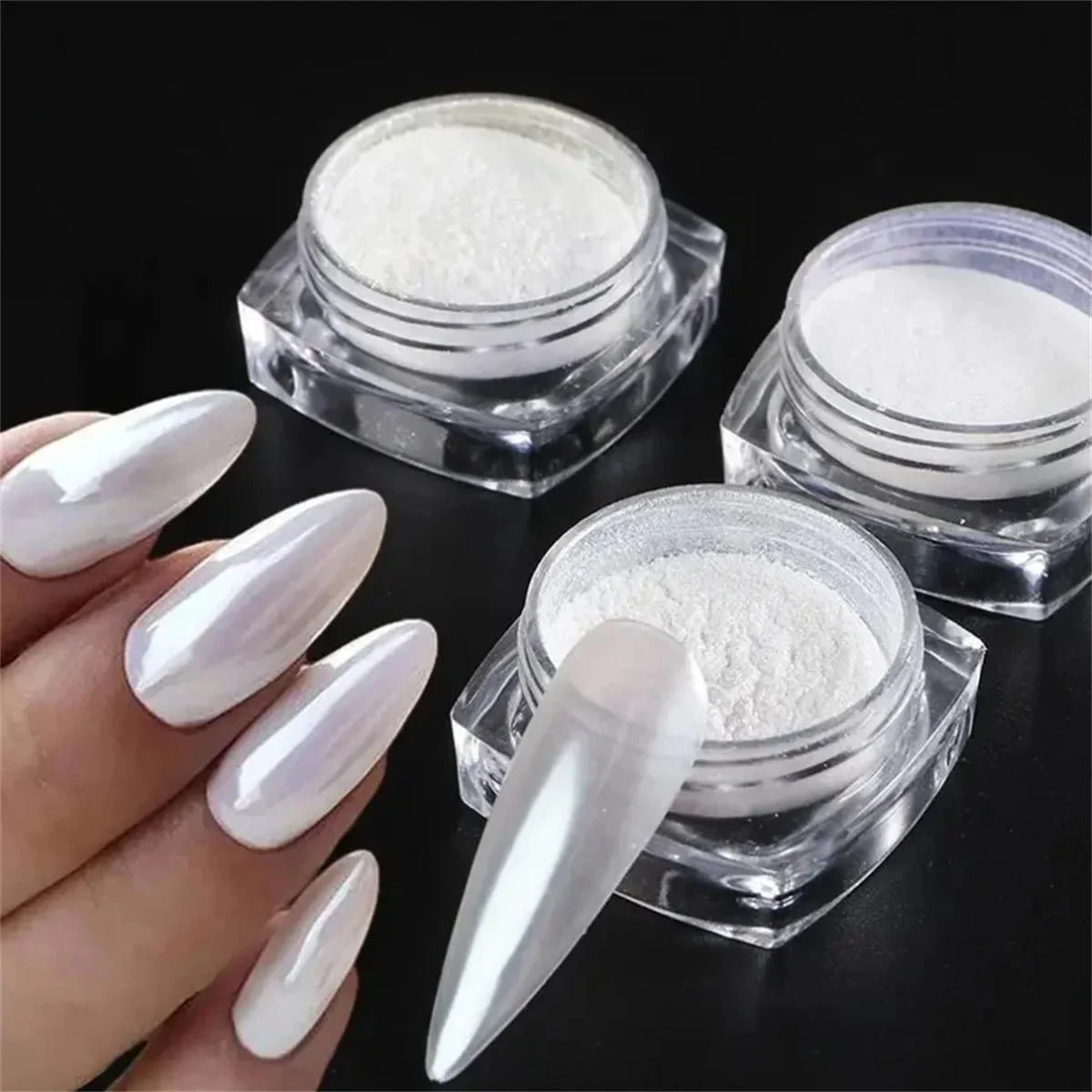 1 Box Moonlight Pearl Mirror Nails Powder