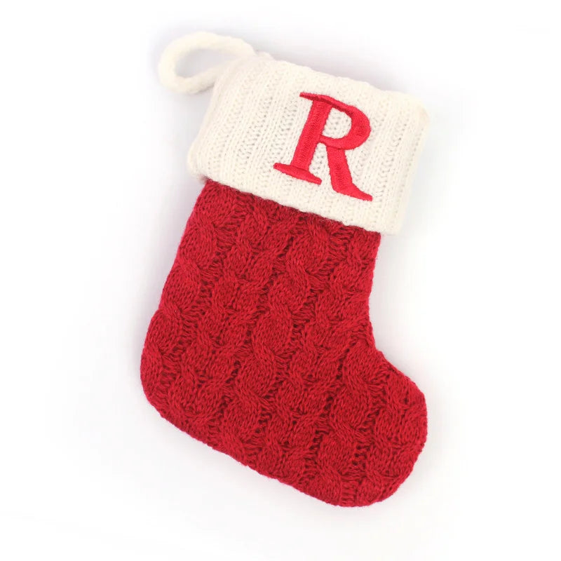 Christmas Boots Letters Christmas Stocking