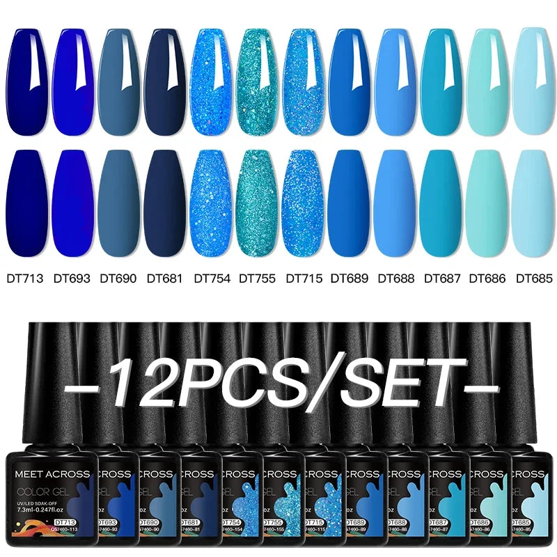 Gel Nail Polish Set UV Gel LED Nail Art