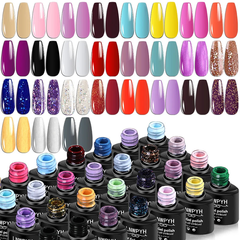 Nail Polish Kit With Nail Lamp