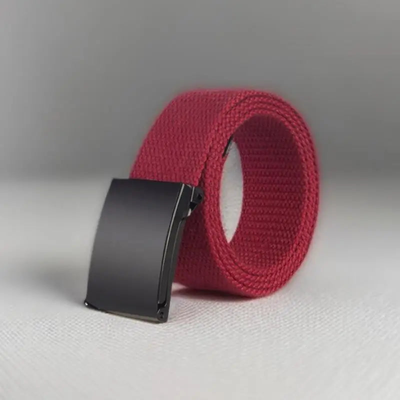 Fashion New Unisex Trousers Canvas Belt