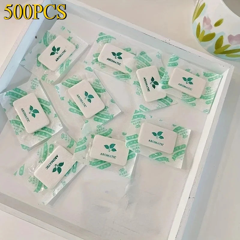 100pcs Jasmine Fragrance Bags - Perfect for Wardrobes, Cars, and Home Fragrances