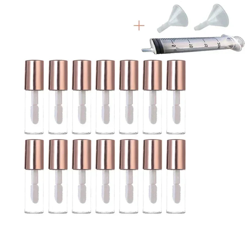 Empty Transparent Lip Gloss Tubes