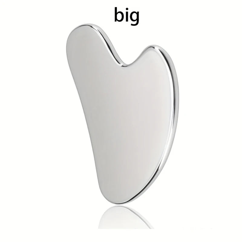 Soothing and Cooling, Stainless Steel Gua Sha Facial Massager