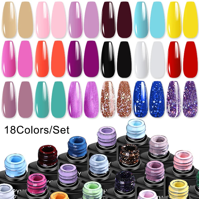 Professional Gel Nail Polish Kit