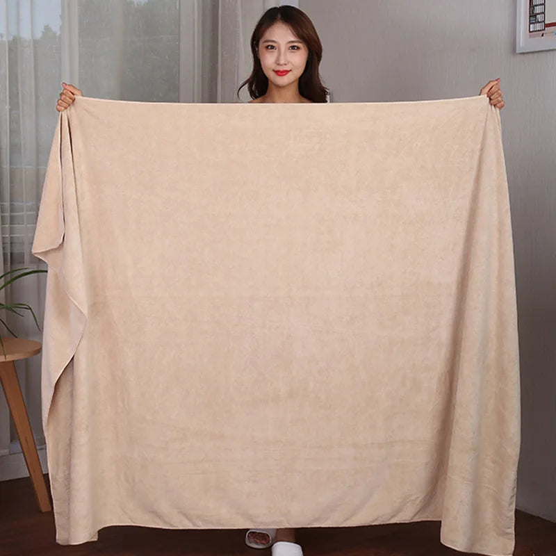 Extra large microfiber bath towel