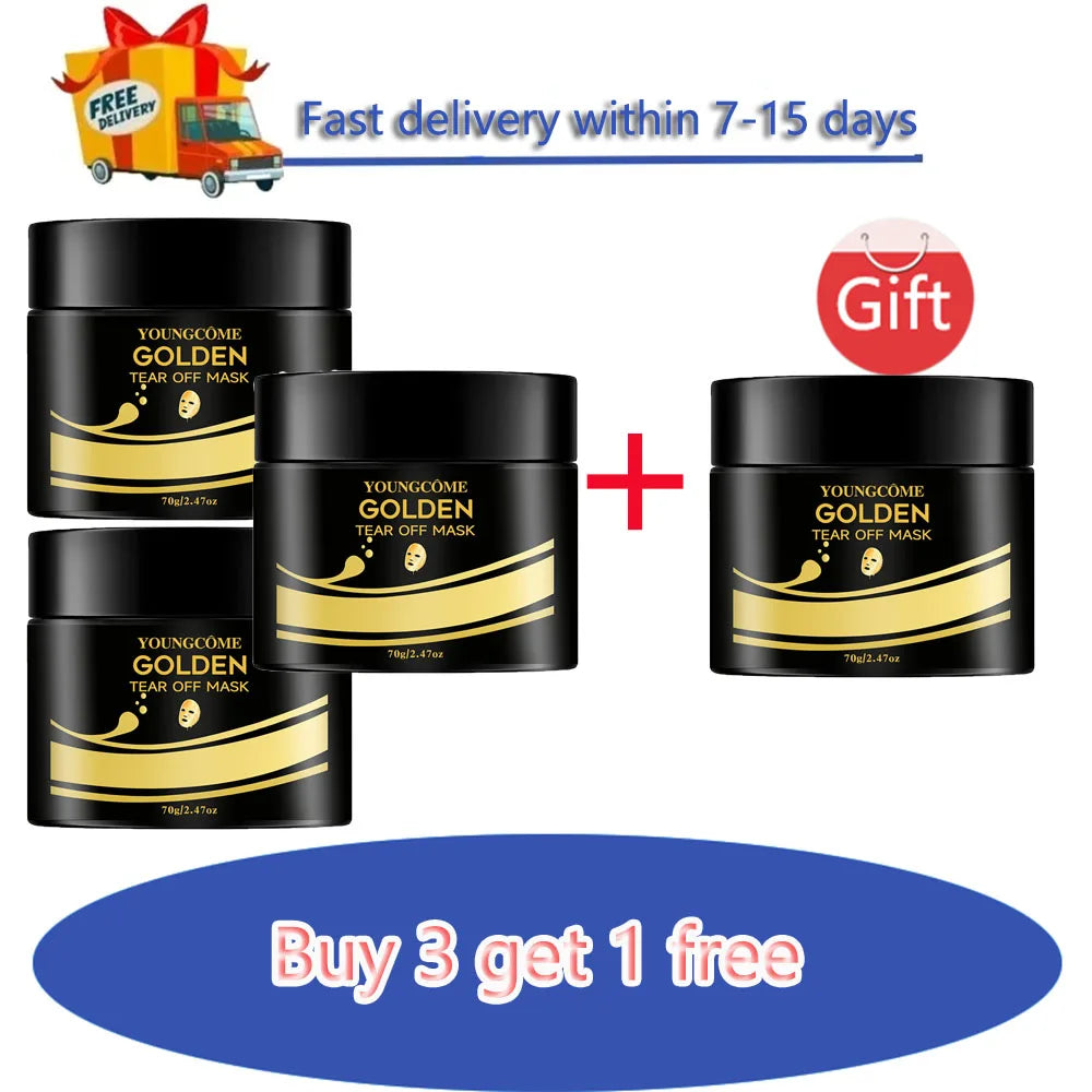 24K Gold Tear Off Mask Blackheads Remover