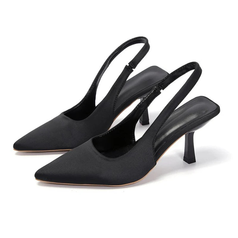 Women Luxury Pointed Toe Pumps Sandals