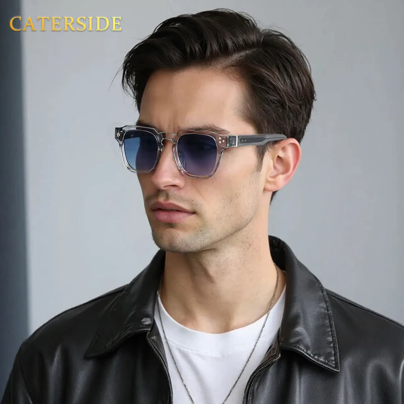 Classic Men Core Insert Temple Luxury Sunglasses