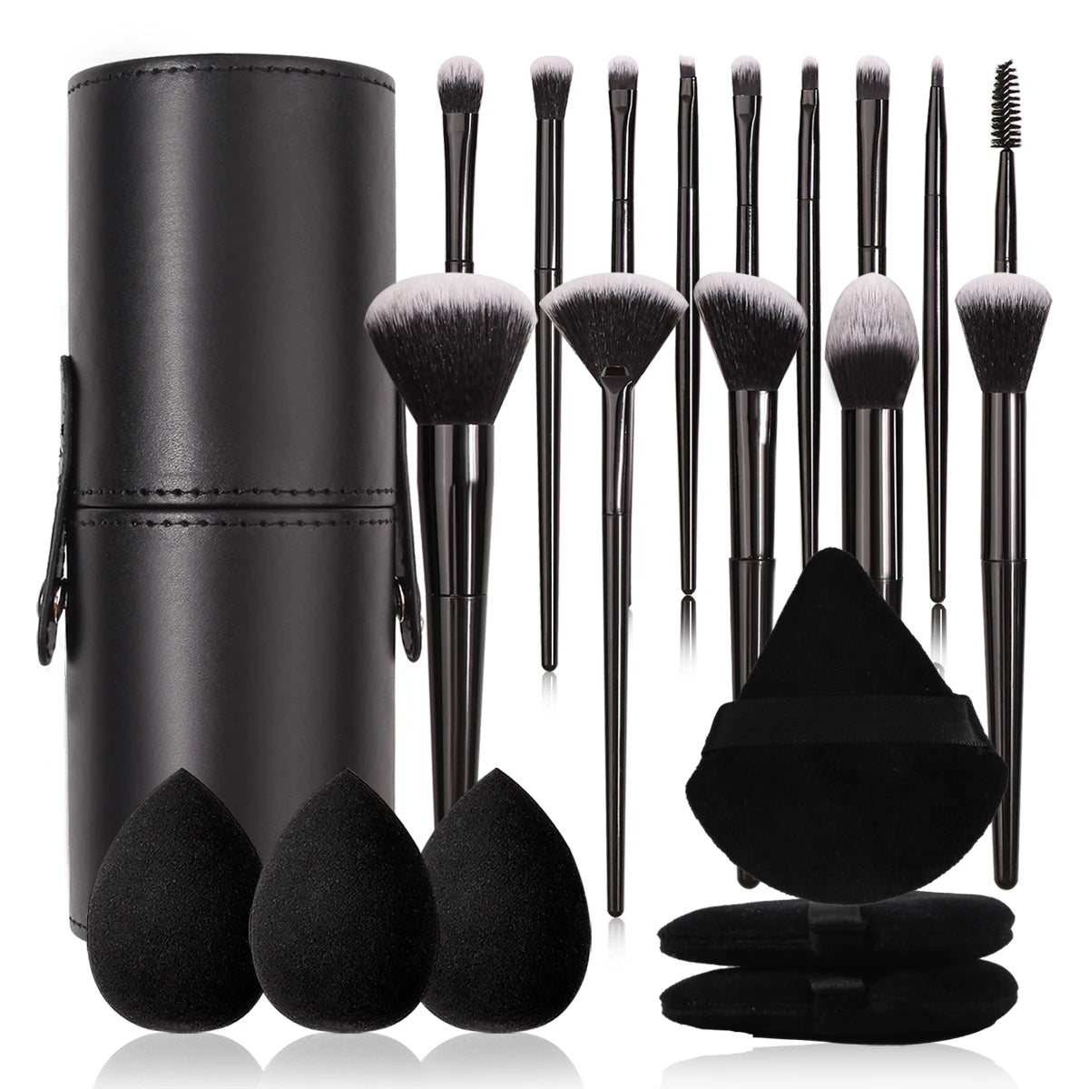 3~21pcs Fashion Makeup Brush Set