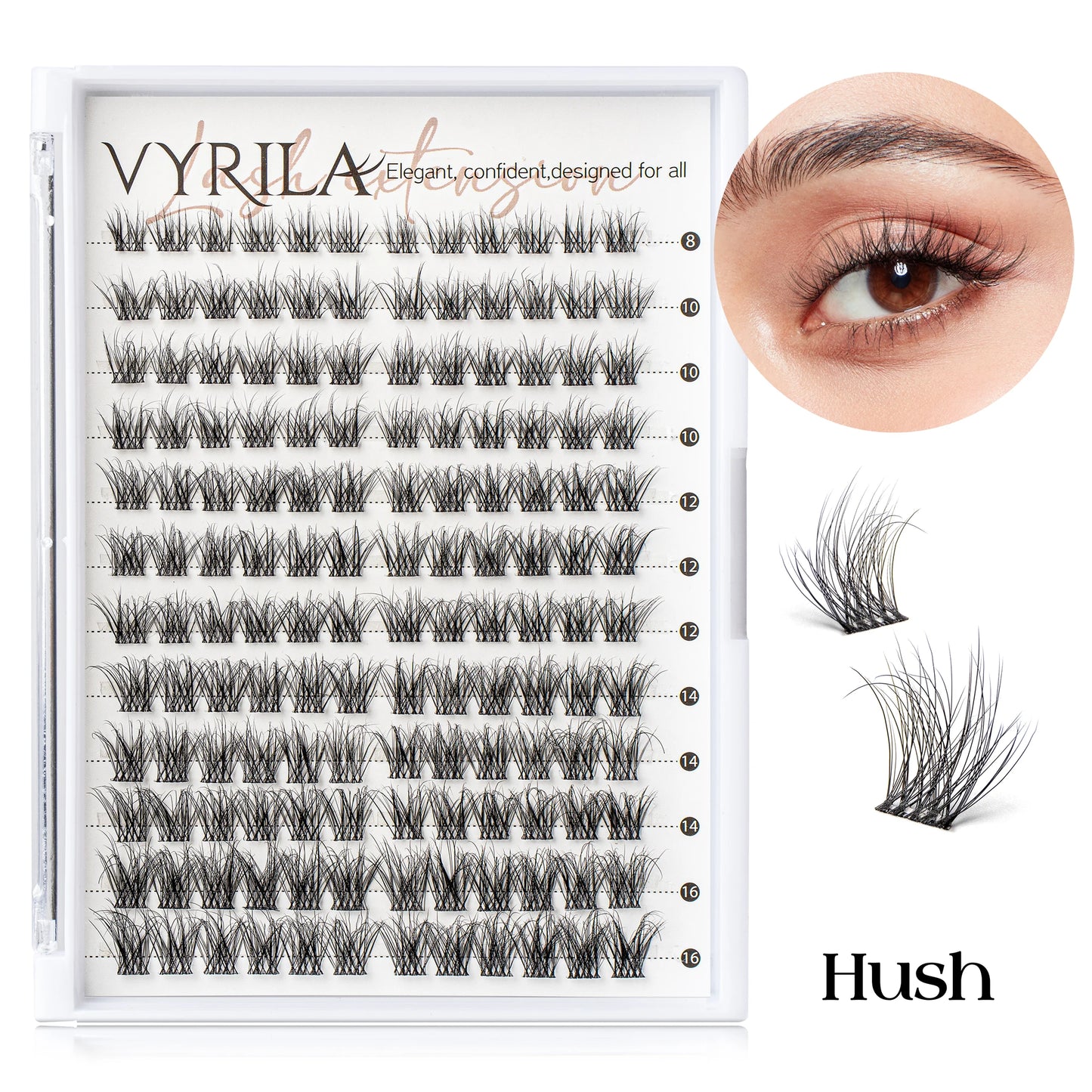 Individual Lashes Cluster