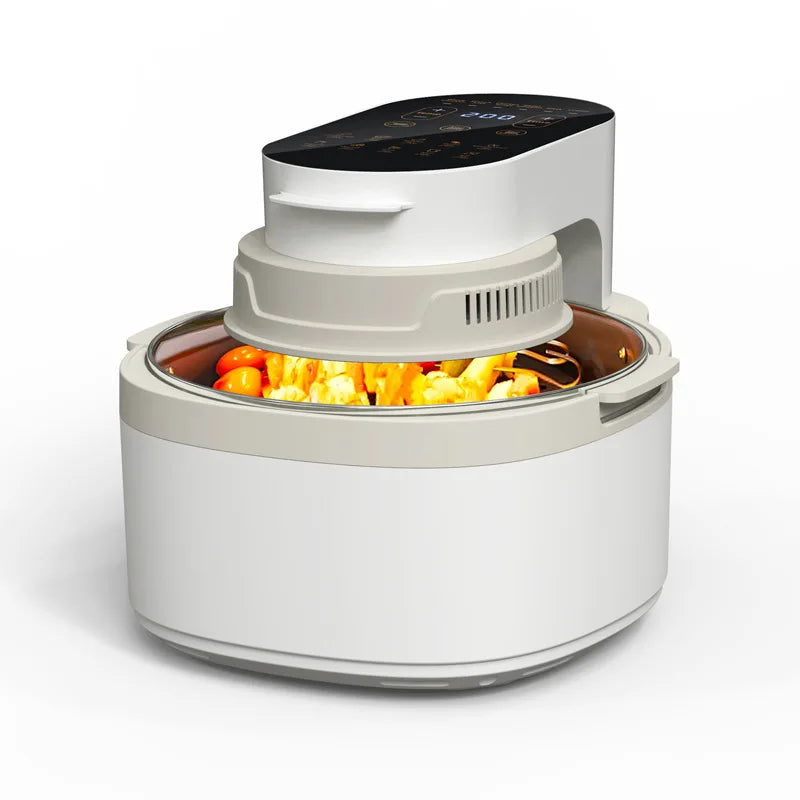 Air Fryer Large Capacity Flip-Free Roast Chicken Household 8L Intelligent New Electric Oven Electric Fryer