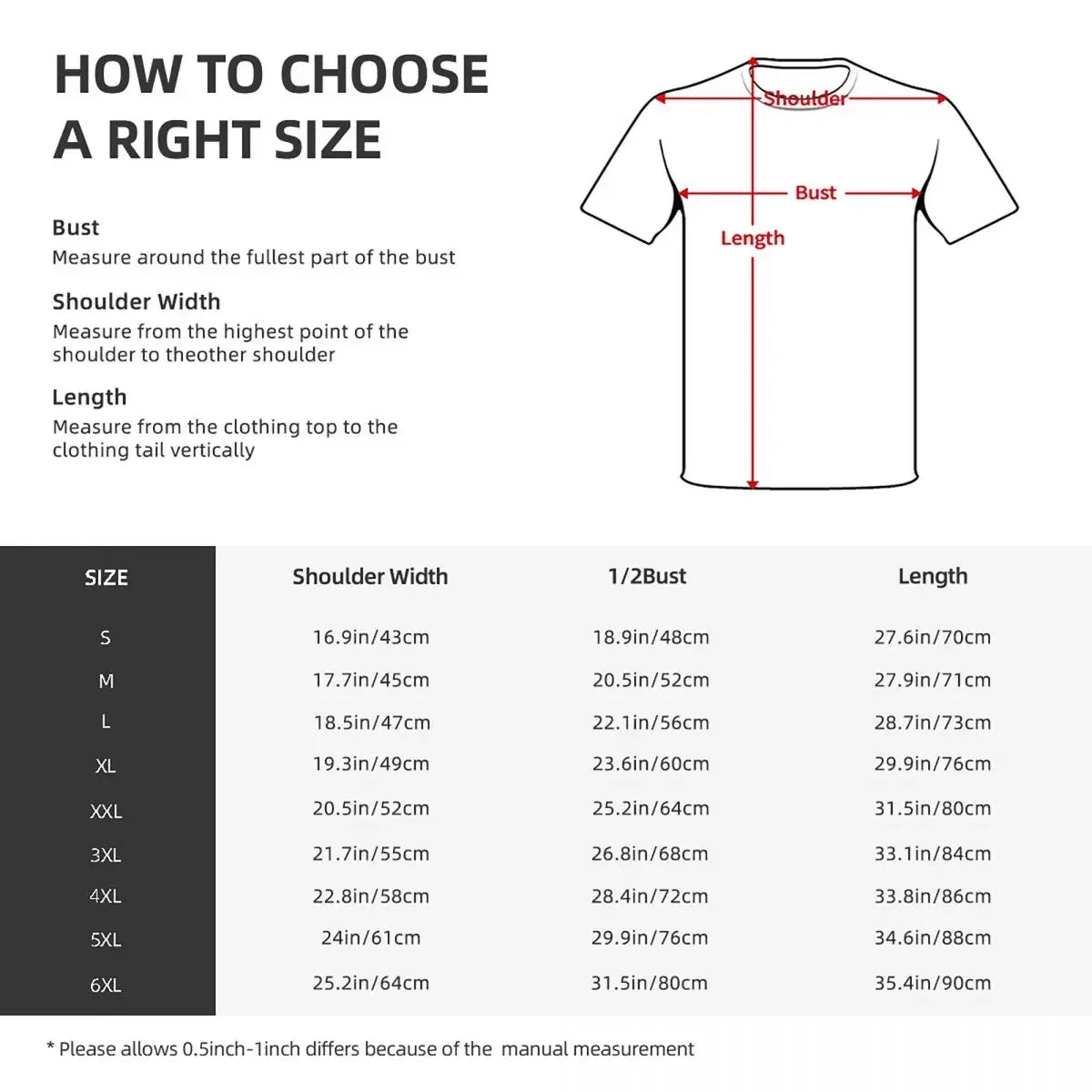 Classic Space Logo T-shirt For Men