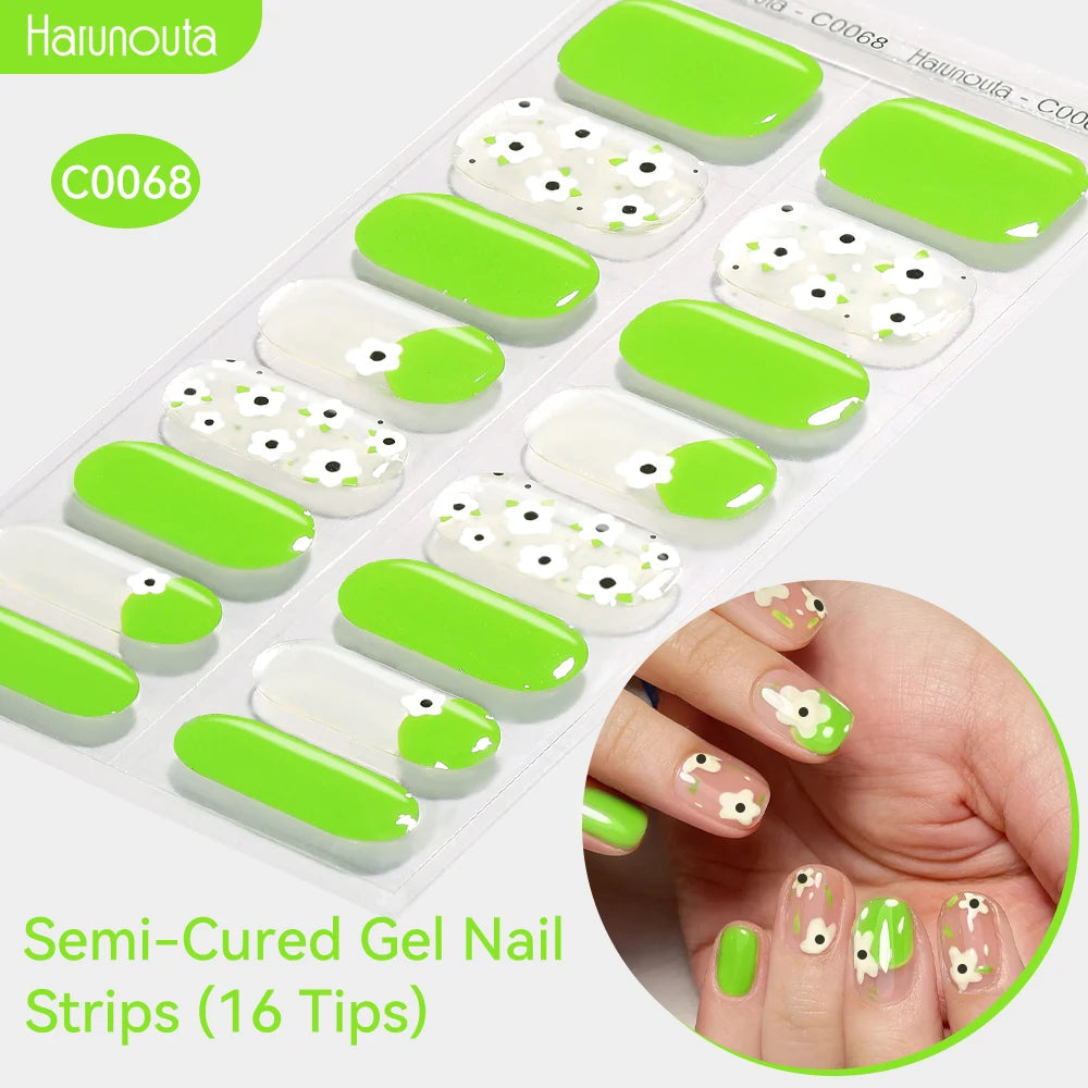 Gradient Semi Cured Gel Nail Strips