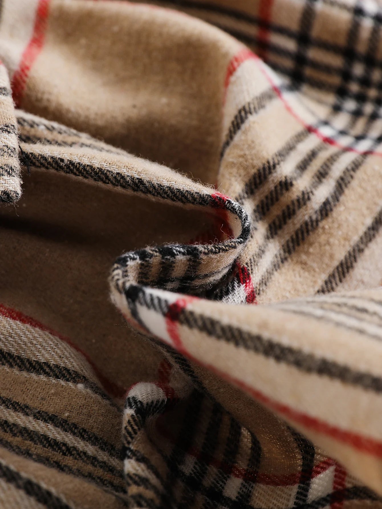 Cute Ruffle Lace Decoration Bow Plaid Design