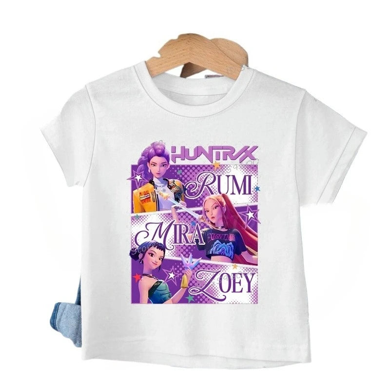 Children's K Pop Demon Hunters Fashion T Shirt