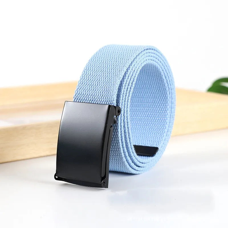 Fashion New Unisex Trousers Canvas Belt