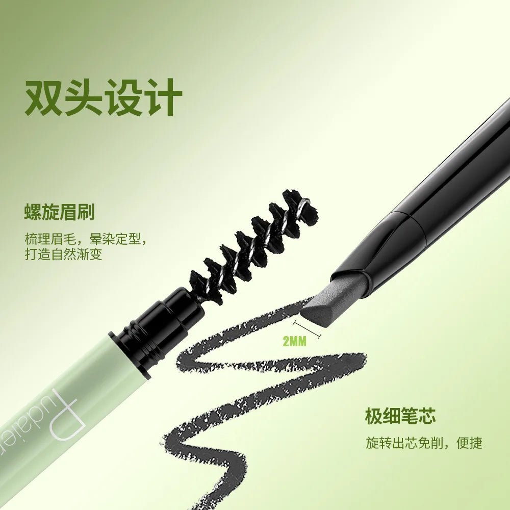 10-color double-tipped eyebrow pencil