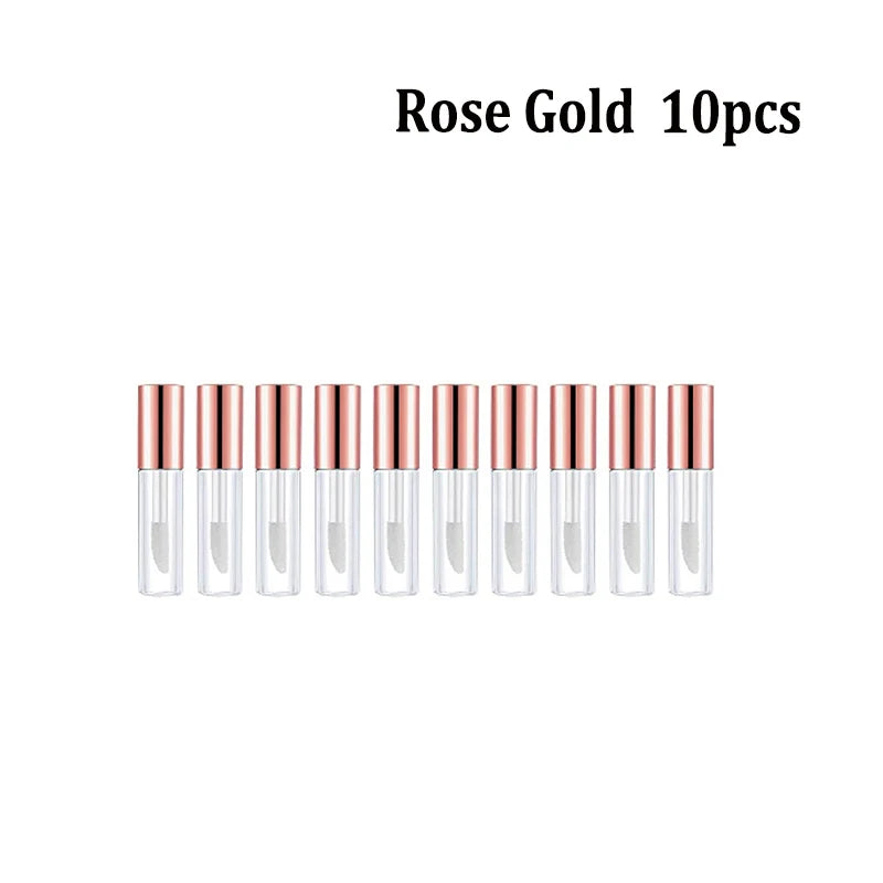 Empty Lip Gloss Tube Plastic Refillable Bottles