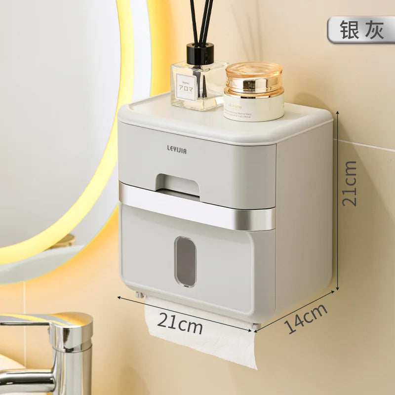 Punch-free Waterproof Paper Towel Box