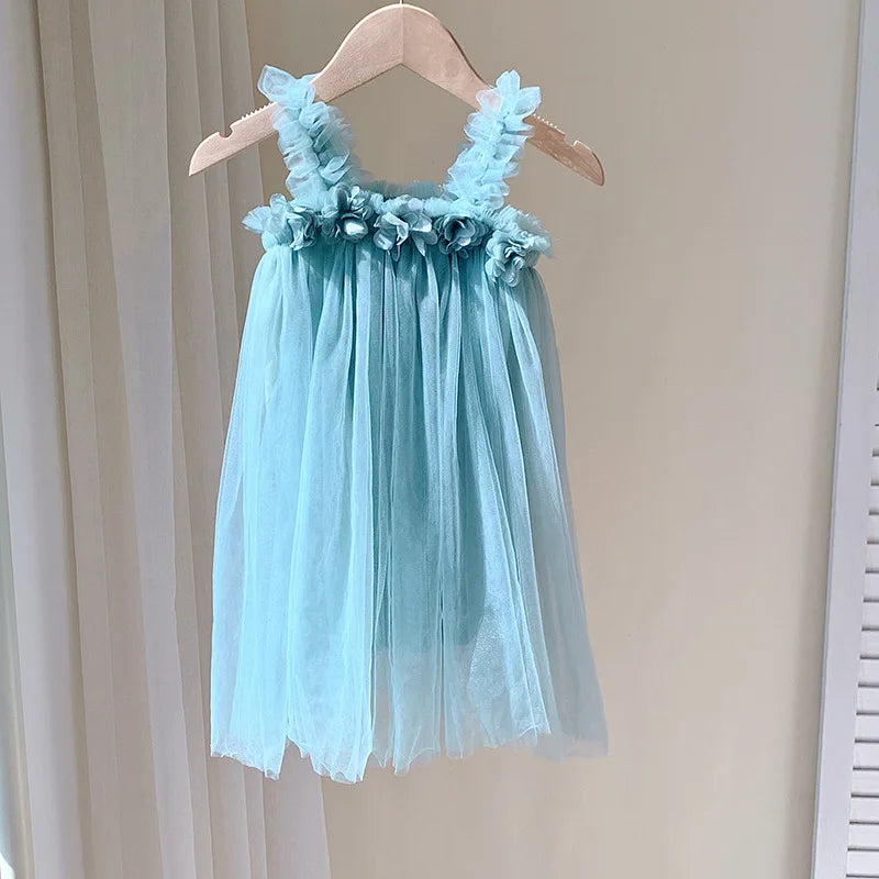 New Kids Suspended Floral Tutu Princess Dress